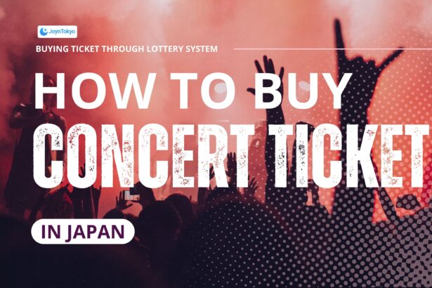 how to buy concert tickets in Japan