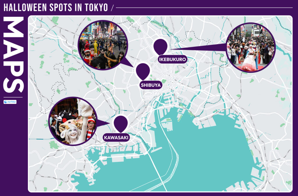 top halloween spots near tokyo 2025
