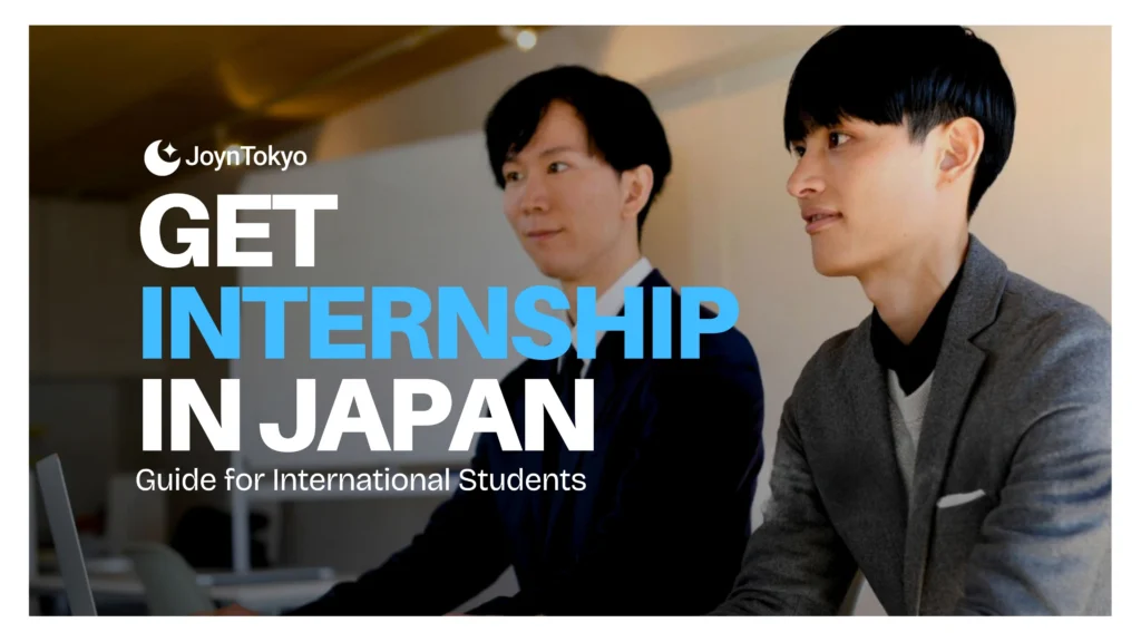 How to get internship in japan