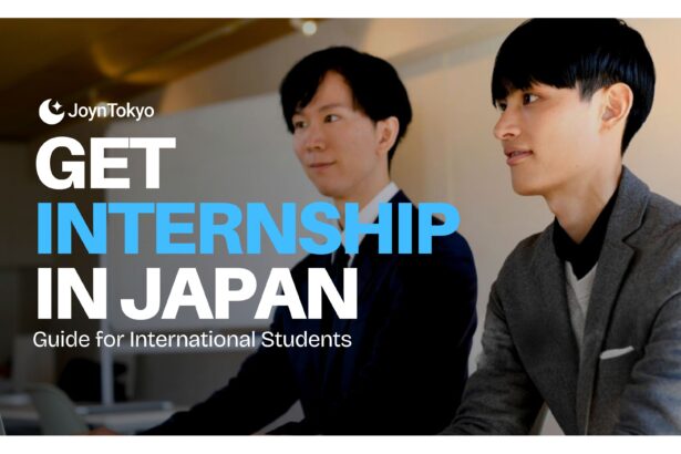 How to get internship in japan