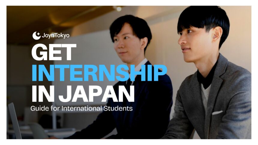 How to get internship in japan