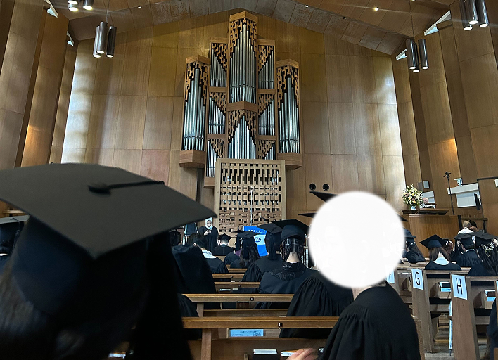 Christian church in ICU University in Tokyo