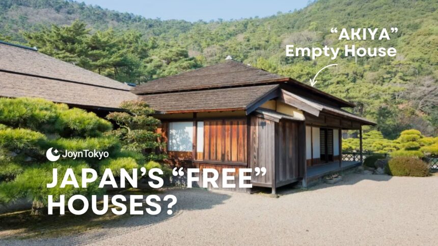 Japanese empty house