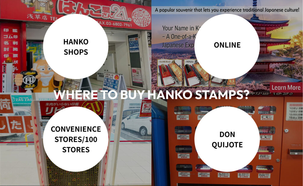 places to buy hanko in japan