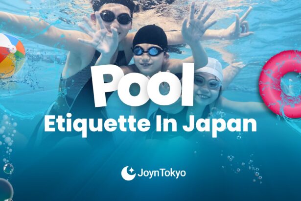 pool etiquette in japan for first timer