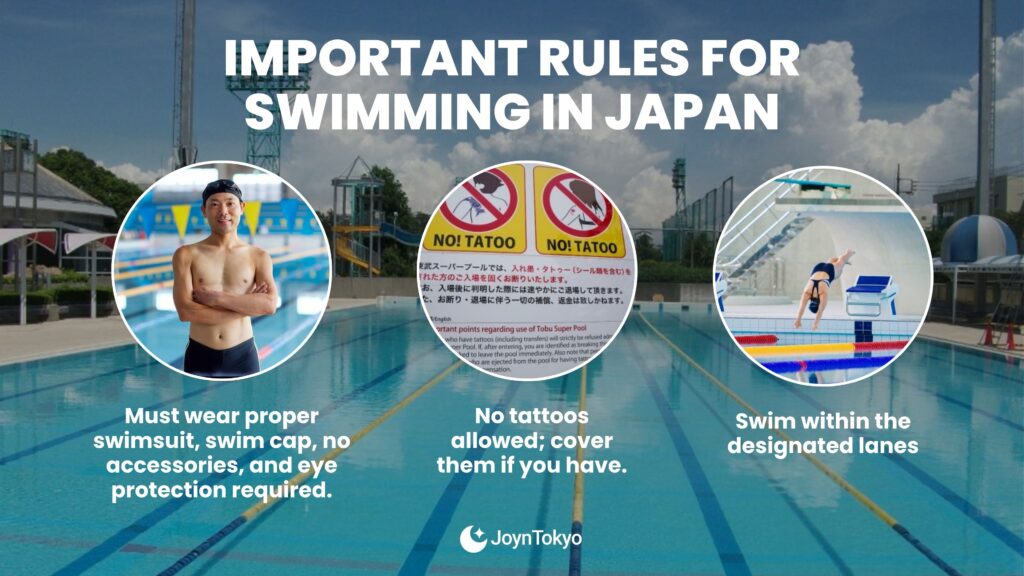 Important rules when go to swim in Japan