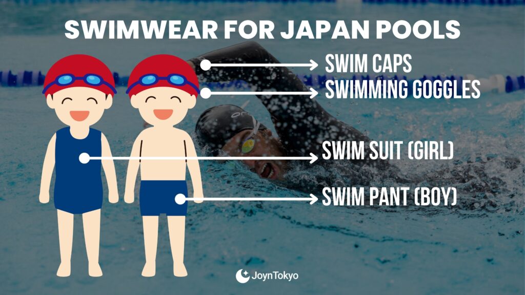 Swimwear in japan must follow
