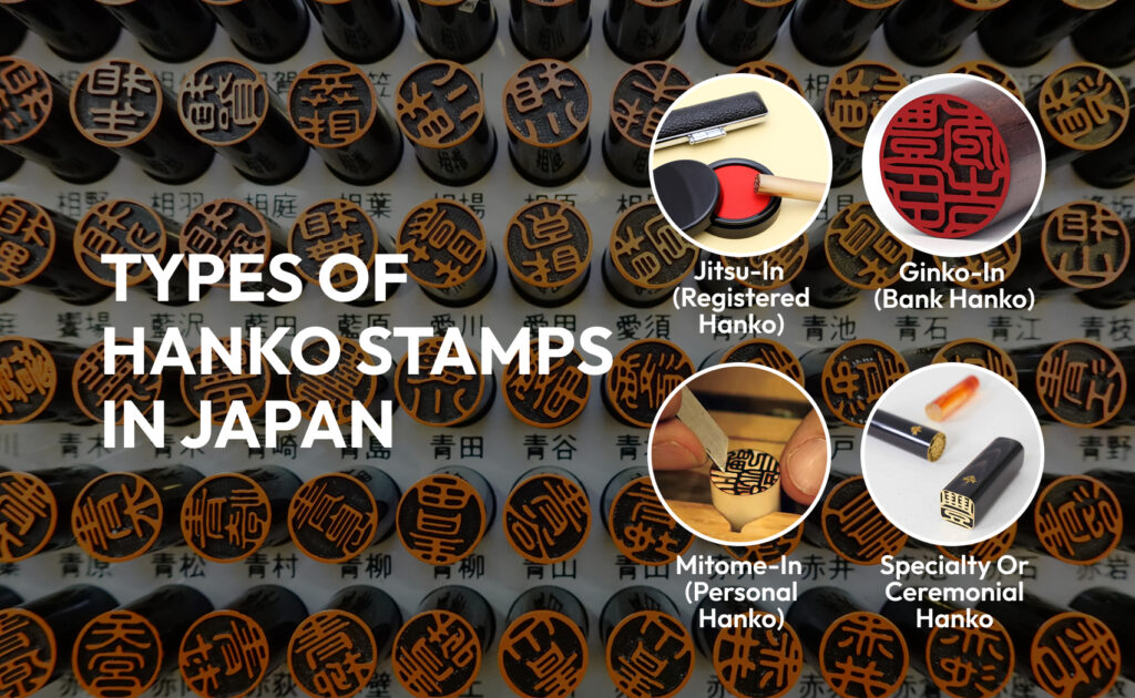 common types of hanko in japan