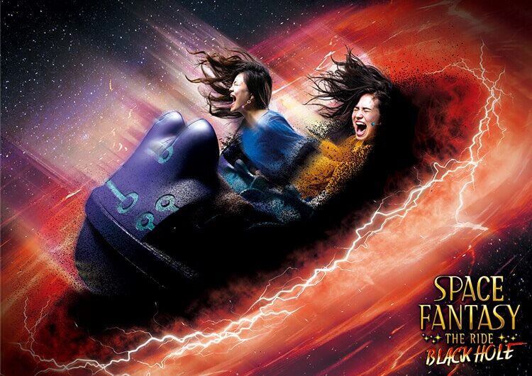 1. Space Fantasy- The Ride – Black Hole Horror Version
