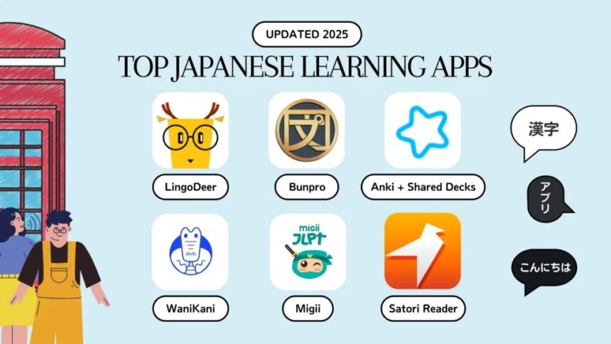 Best Apps for Learning Japanese