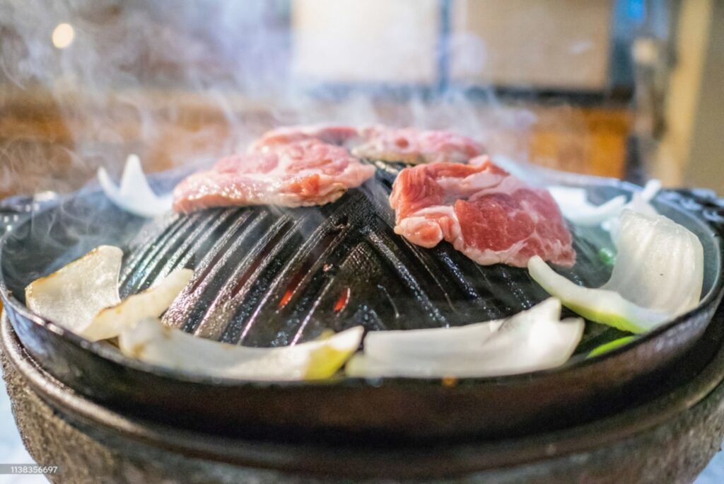 Genghis Khan (Jingisukan- Grilled Lamb)