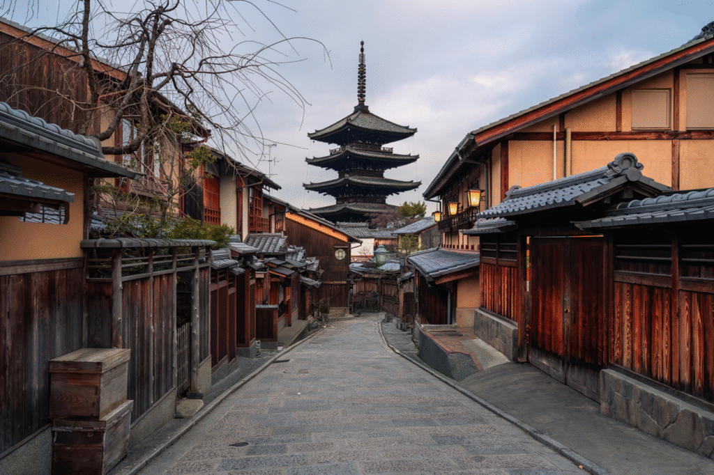Walk Through Gion and Geisha Districts