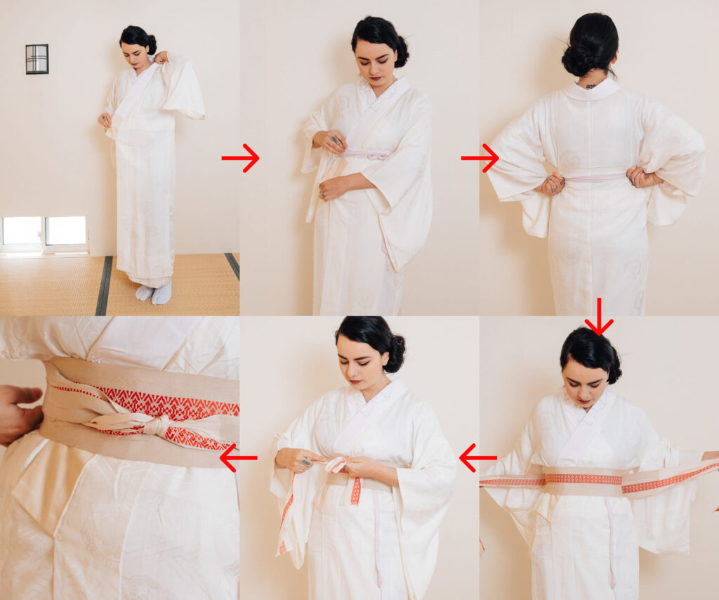 first layer of kimono for women