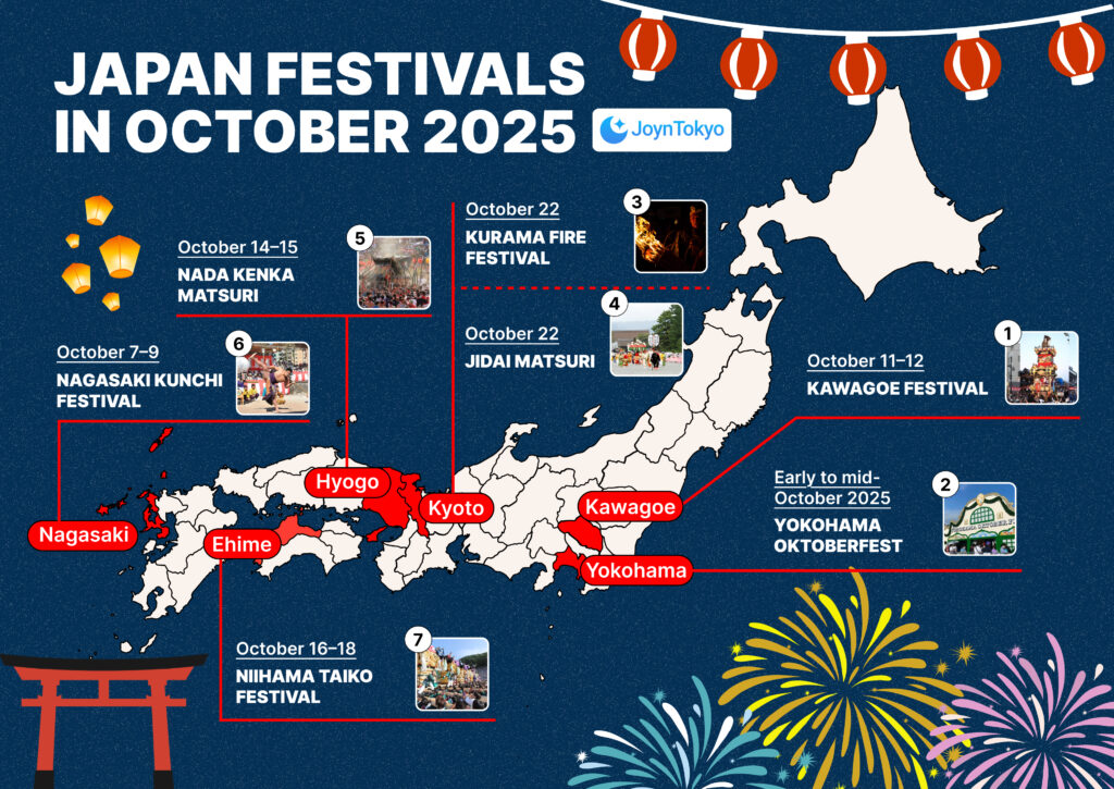 top Japanese festivals must join in october