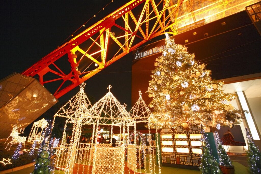 Tokyo Tower Christmas Market